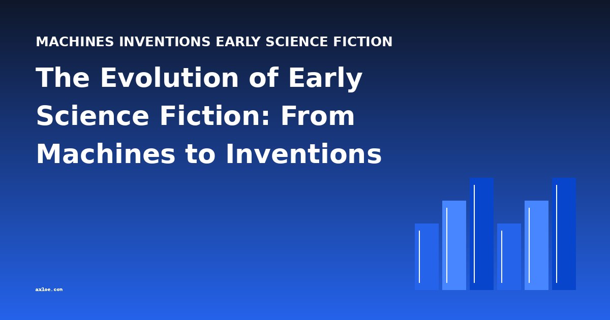 The Evolution of Early Science Fiction: From Machines to Inventions