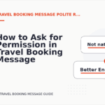 How to Ask for Permission in Travel Booking Message English