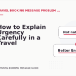 How to Explain Urgency Carefully in a Travel Booking Message