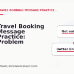 Travel Booking Message Practice: Problem and Solution Replies