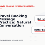 Travel Booking Message Practice: Natural Conversation Lines